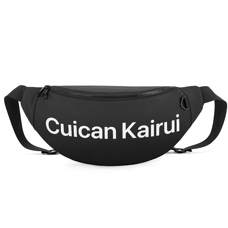 Muška crossbody torba, ulični stil, platno, izdržljiva, natpis slovima, podstava od poliestera, svakodnevna upotreba