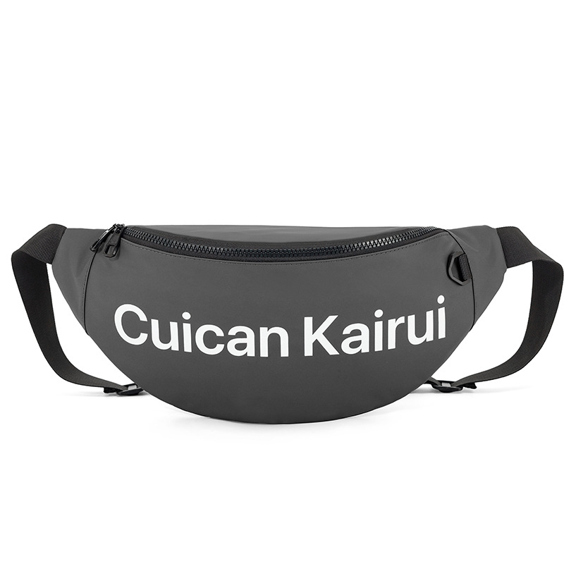 Muška crossbody torba, ulični stil, platno, izdržljiva, natpis slovima, podstava od poliestera, svakodnevna upotreba