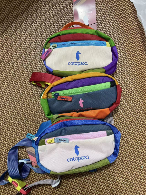 Posetă de talie pentru bărbați din nailon, 1.5L – respirabilă, ultra-ușoară, model cu litere, căptușeală din poliester