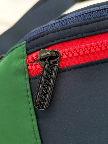 Muška torba za struk, velikog kapaciteta, koledž stil, preko ramena — platno, prozračna, ultra lagana, proširenje, uzorak slova