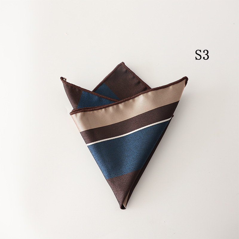 Batistă de buzunar Doris.TD | fibră poliesterică | model geometric | țesătură jacquard | stil casual