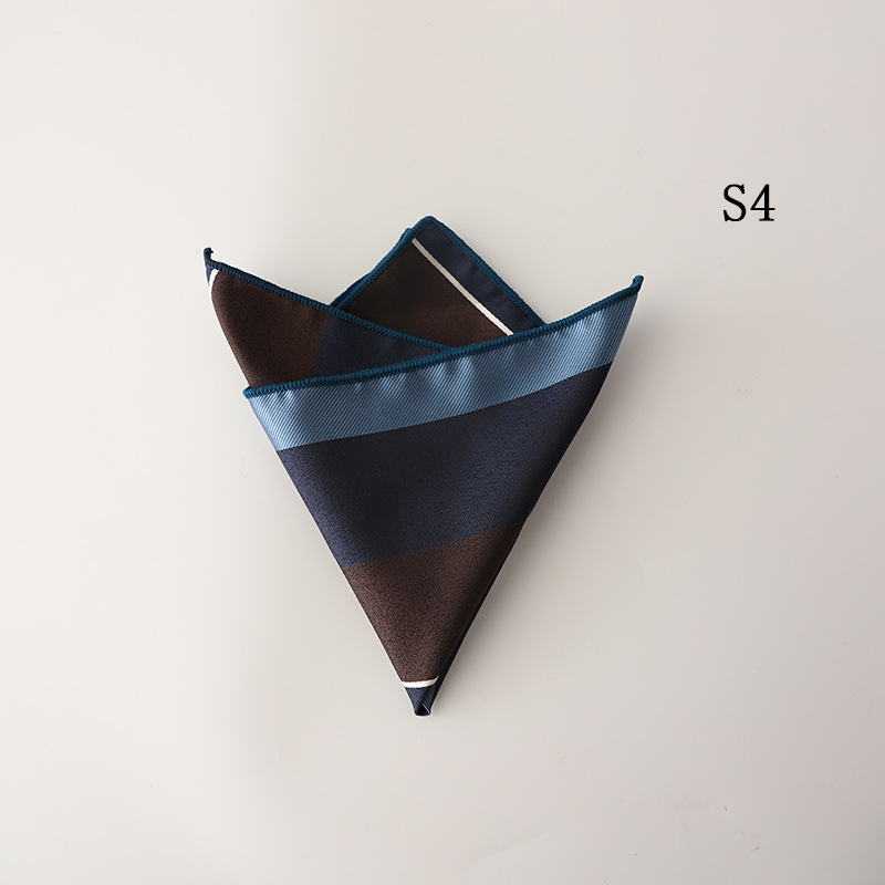 Batistă de buzunar Doris.TD | fibră poliesterică | model geometric | țesătură jacquard | stil casual