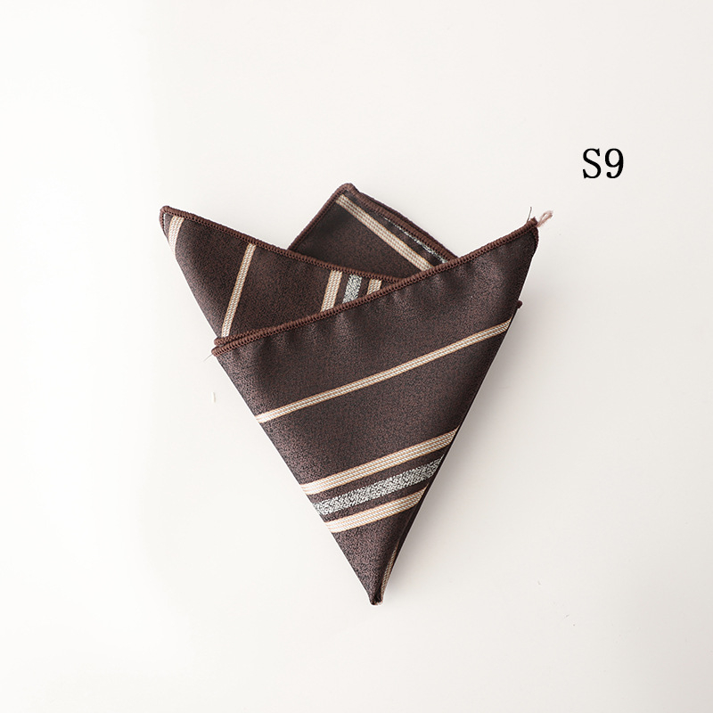 Batistă de buzunar Doris.TD | fibră poliesterică | model geometric | țesătură jacquard | stil casual