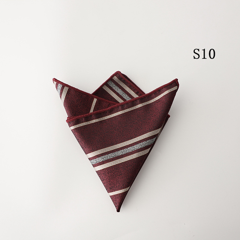 Batistă de buzunar Doris.TD | fibră poliesterică | model geometric | țesătură jacquard | stil casual