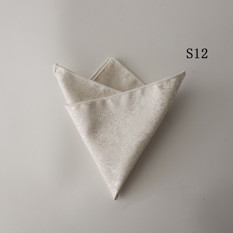 Batistă de buzunar Doris.TD | fibră poliesterică | model geometric | țesătură jacquard | stil casual