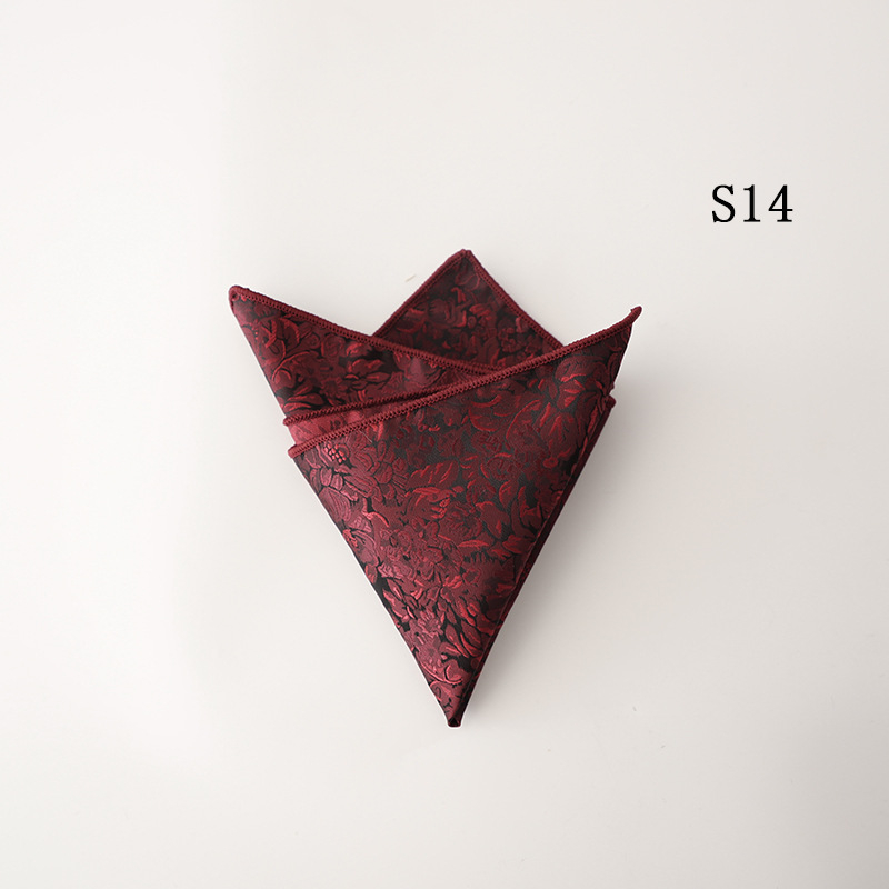 Batistă de buzunar Doris.TD | fibră poliesterică | model geometric | țesătură jacquard | stil casual