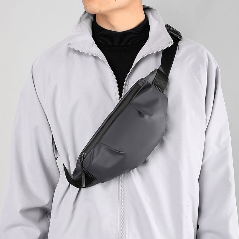 Muška prsna torbica, unisex stil, Oxford tkanina, PU podstava, vodootporna, za slobodno vrijeme putovanja
