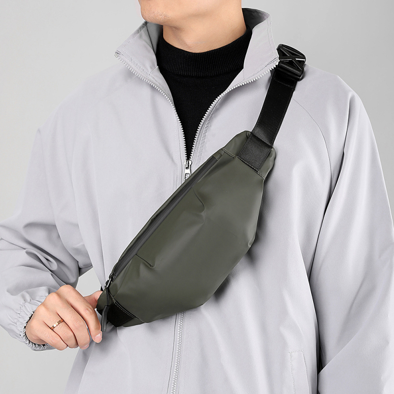 Muška prsna torbica, unisex stil, Oxford tkanina, PU podstava, vodootporna, za slobodno vrijeme putovanja