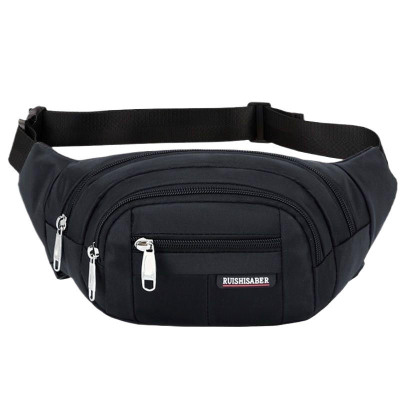 Muška pojasna torba: vodootporna, velika kapaciteta, poliester, Oxford podstava