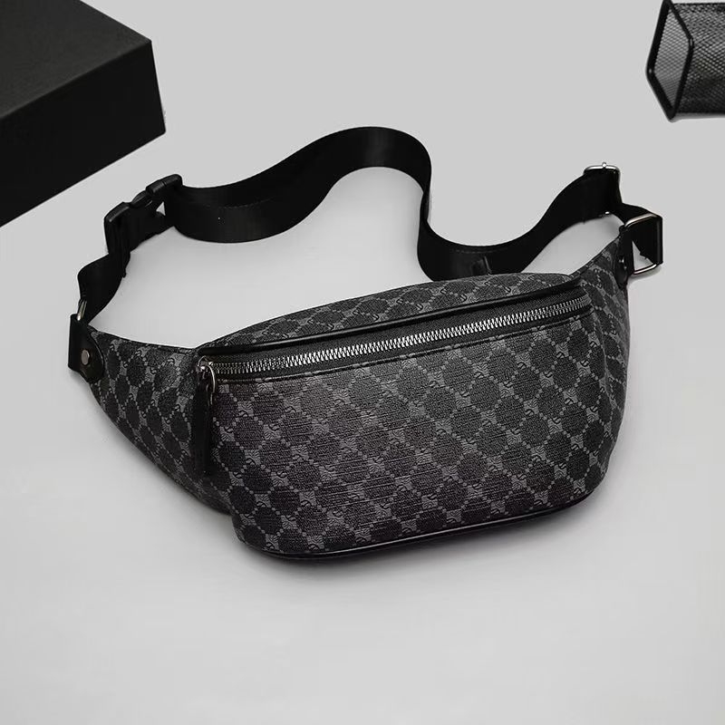 Férfi deréktáska - PU bőr, vízálló, üzleti utazási stílus, ETONWEAG márka