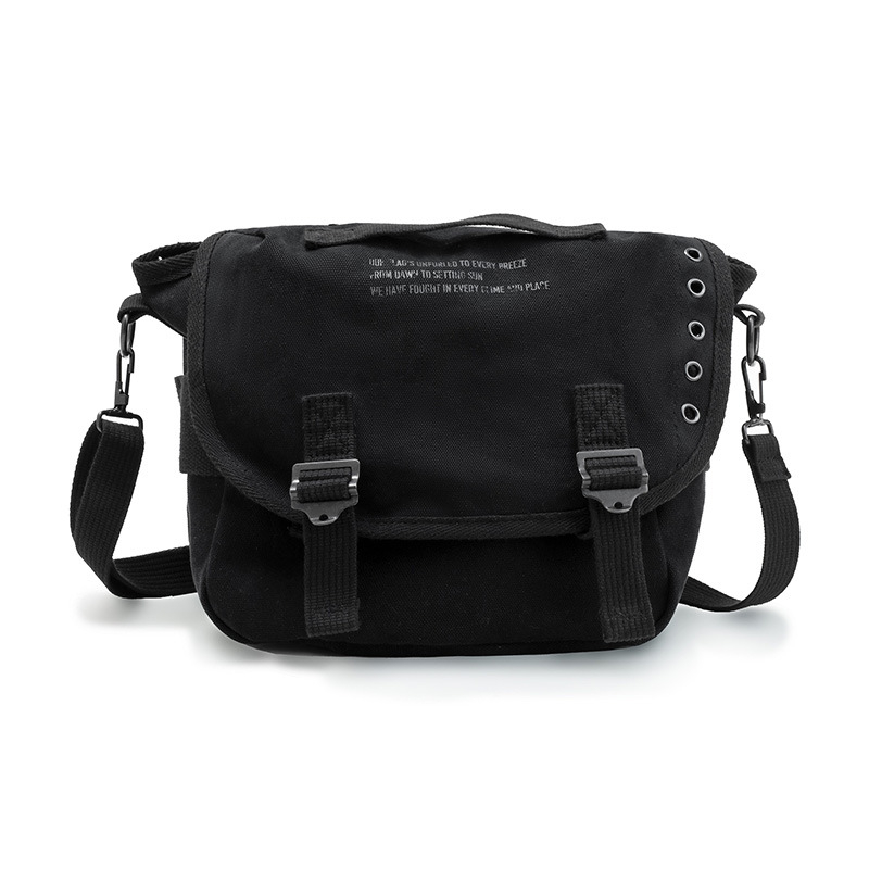Madden Workwear M1961 muška pamučna crossbody torbica, proširiva, jednobojni uzorak, pamukova podstava