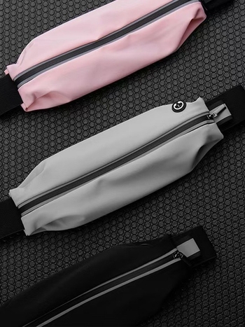Sportska torbica za struk za telefon – vodootporna tkanina Nylon-Lycra, ultralahka, proširiva, smanjuje opterećenje, reflektirajući elementi za noćnu vidljivost; univerzalna za vanjske sportove