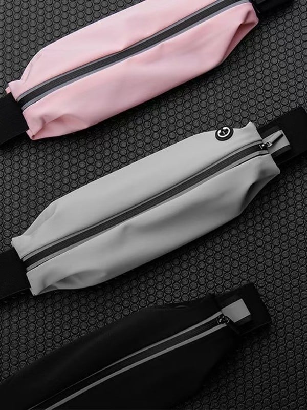 Sportska torbica za struk za telefon – vodootporna tkanina Nylon-Lycra, ultralahka, proširiva, smanjuje opterećenje, reflektirajući elementi za noćnu vidljivost; univerzalna za vanjske sportove