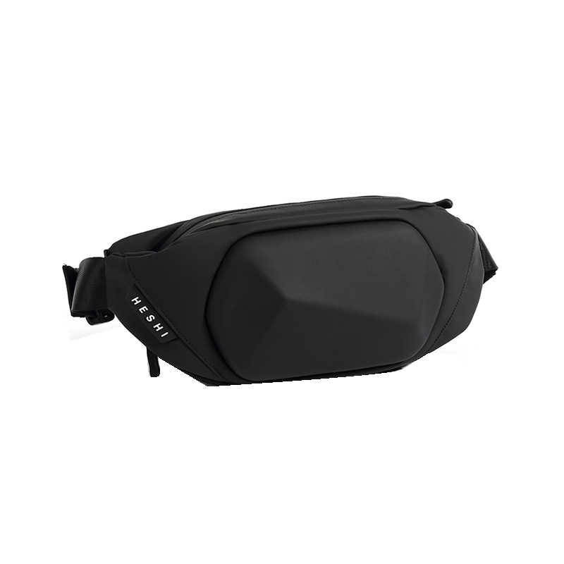 Muška crossbody torba – ulični stil, Oxford tkanina, shell oblik, otvor s poklopcem, vodootporna