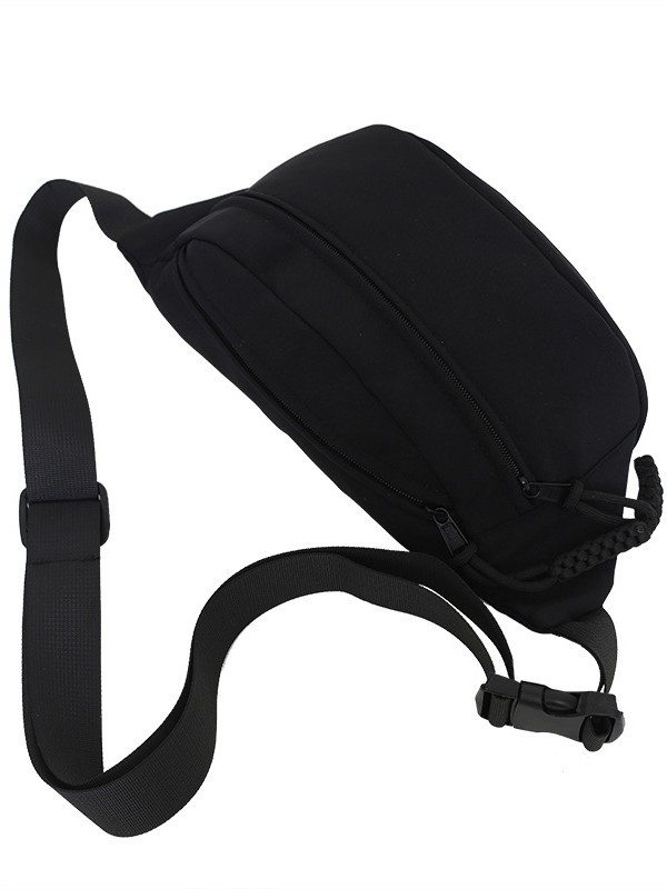 Geantă crossbody pentru bărbați, stil urban simplu, material Oxford, ultra-ușoară, rezistentă la uzură, căptușeală poliester