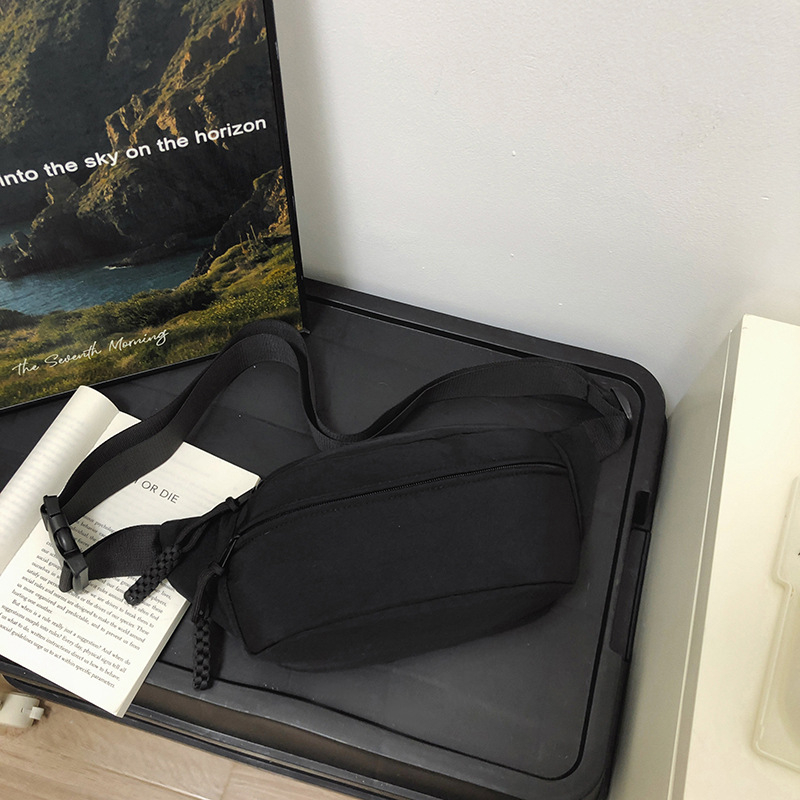 Geantă crossbody pentru bărbați, stil urban simplu, material Oxford, ultra-ușoară, rezistentă la uzură, căptușeală poliester