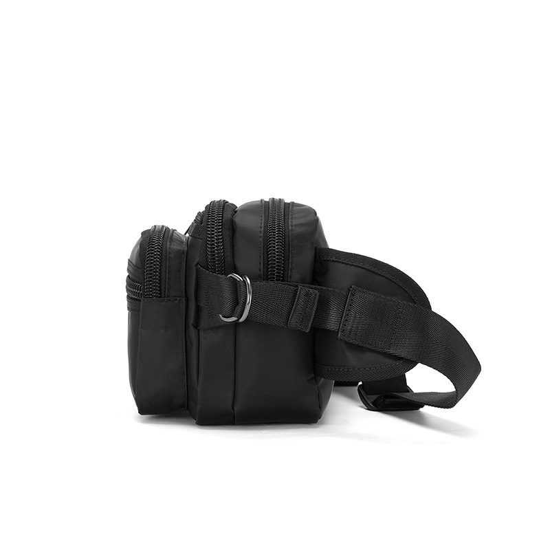 Unisex pojasna torba s velikim kapacitetom, vodootporna i otporna na habanje, Oxford platno, za outdoor aktivnosti, džep za mobitel