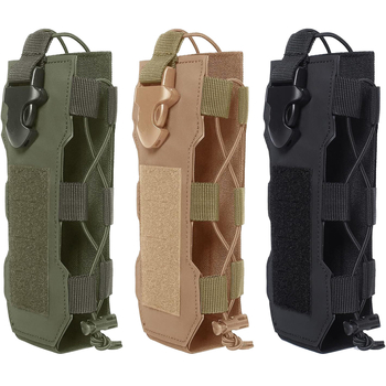 Ζώνη ώμου για μπουκάλι νερού με MOLLE — ρυθμιζόμενος τακτικός ιμάντας, ύφασμα Oxford, ανθεκτικό στη φθορά, για ορειβασία και ποδηλασία