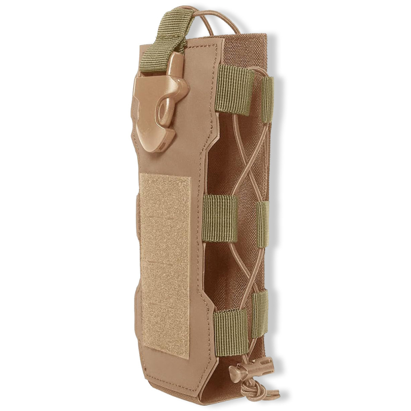 Ζώνη ώμου για μπουκάλι νερού με MOLLE — ρυθμιζόμενος τακτικός ιμάντας, ύφασμα Oxford, ανθεκτικό στη φθορά, για ορειβασία και ποδηλασία