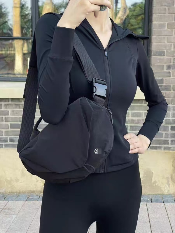 Lagana sportska torba za pojas – vanjska Oxford tkanina, podstava od najlona, unisex, za trčanje i vožnju biciklom, sportski stil