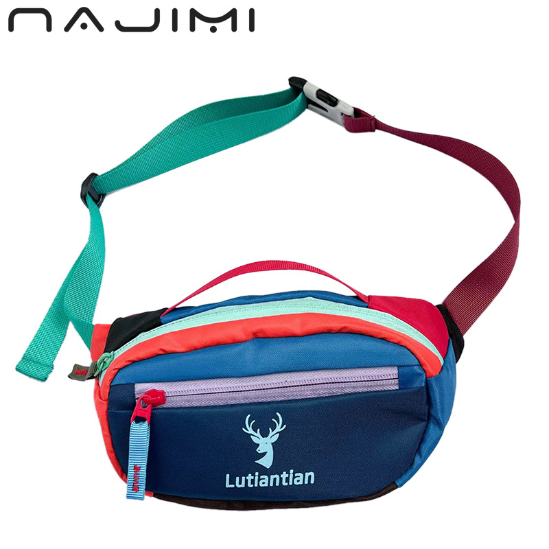 NAJIMI najlon sportska torba za struk, unisex, prozračna, vodootporna i ultralegka za aktivnosti na otvorenom