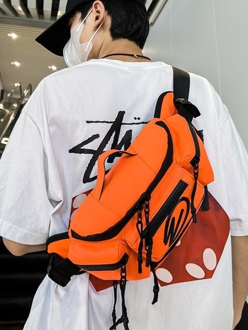 Unisex torba za vožnju biciklom s odjeljkom za suho/mokro, vodootporan Oxford materijal, street fashion stil