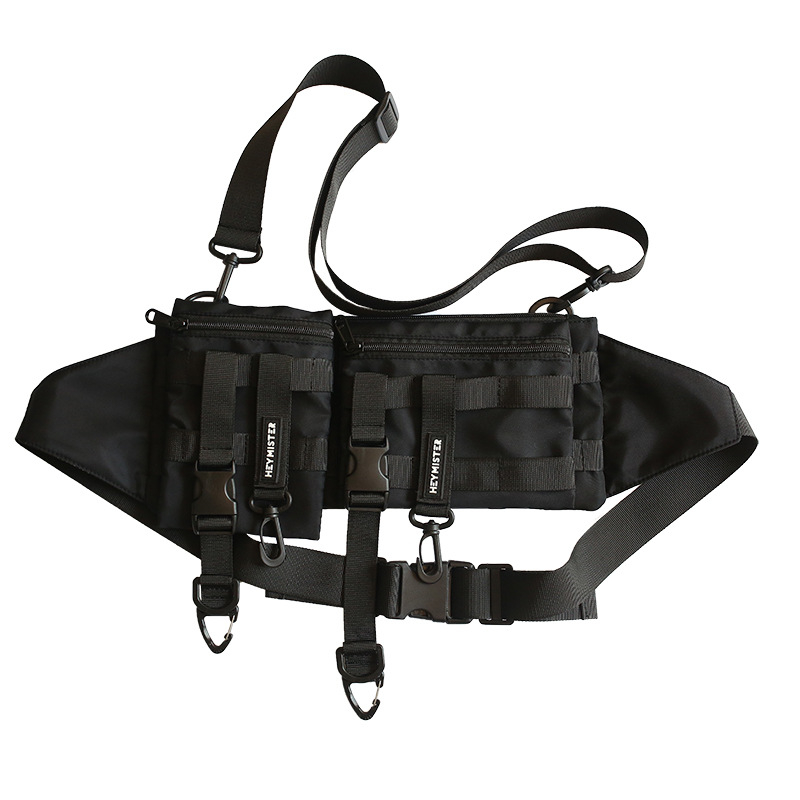 Muška chest bag, prozračan dizajn, najlon tijelo, poliester podstava, branda heymister