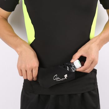 Pojasna torba za trčanje na otvorenom — višenamjenska vodootporna sportska torba s pretincem za bocu, maskirni remen, unisex torbica za telefon
