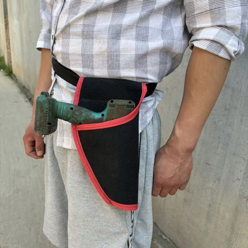 Torba za alat na pojasu – prijenosna, 360‑funkcionalna platnena torba za bušilicu, čvrsta konstrukcija