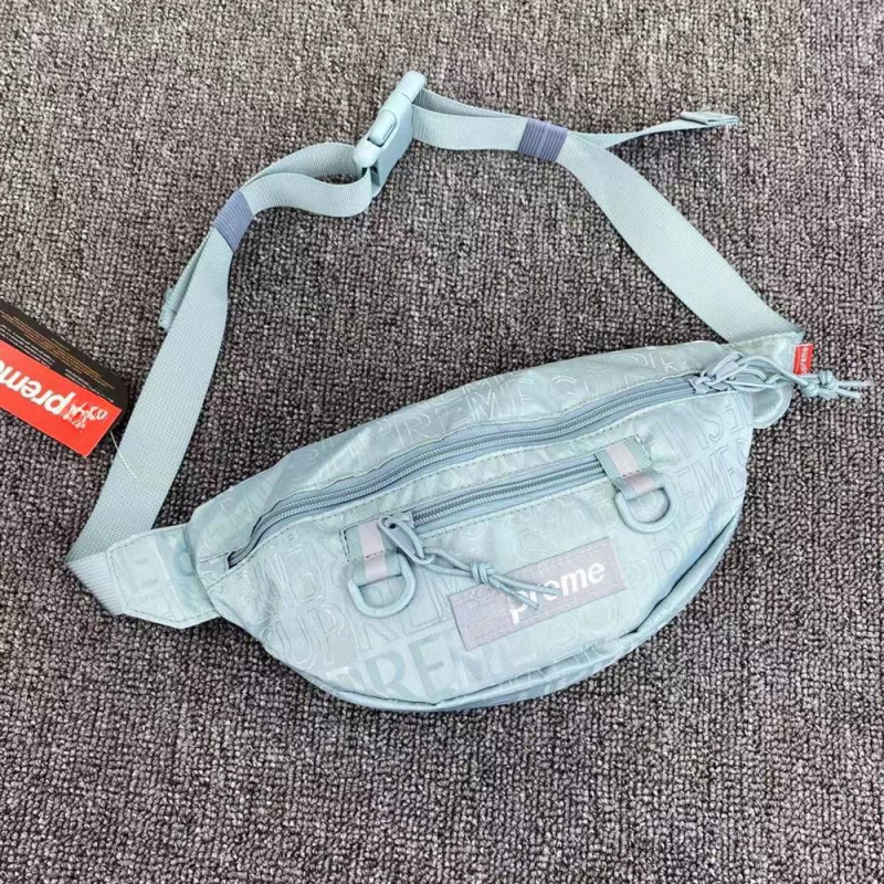 Unisex sportska torbica za struk s reflektirajućim trakama, Oxford tkanina, podstava od platna, prozračna i antibakterijska, crossbody dizajn, za outdoor sport, Independence