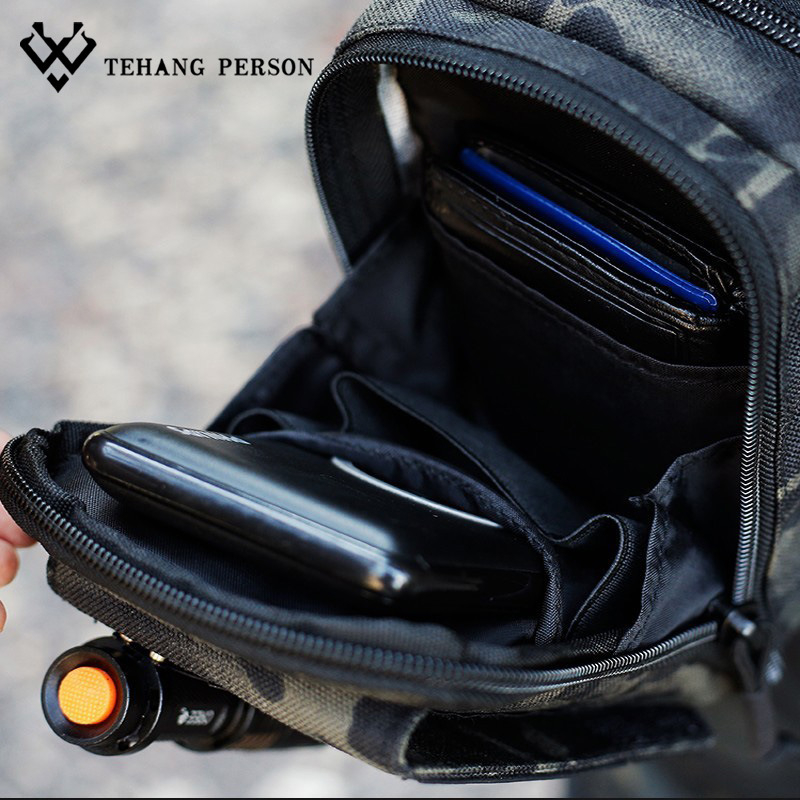 Geantă talie tactică, multifuncțională pentru activități în aer liber, cod funcție 20865388422, căptușeală din poliester, lansare primăvara 2024