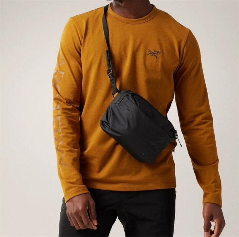 Muška crossbody torba – Oxford platno, unisex stil, prozračna, vodootporna, ultra lagana, antibakterijska, podstava poliester