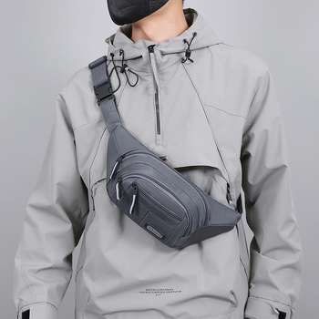 Datai canvas sportska torbica za muškarce — prozračna, otporna na habanje, velika kapaciteta, Cross-body dizajn