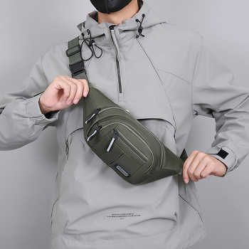 Datai canvas sportska torbica za muškarce — prozračna, otporna na habanje, velika kapaciteta, Cross-body dizajn