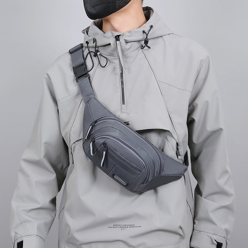 Datai canvas sportska torbica za muškarce — prozračna, otporna na habanje, velika kapaciteta, Cross-body dizajn