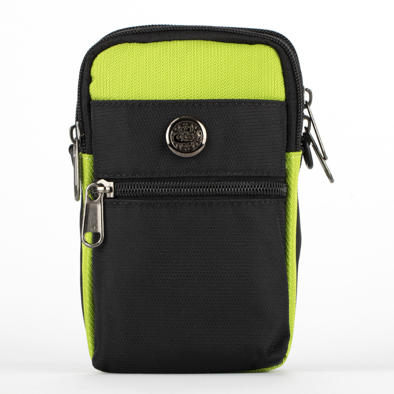Muška najlonska torbica za pojas s pretincem za telefon i putovnicu, crossbody, ulični stil, proširiva