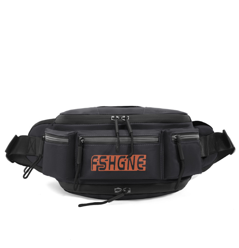 Nylon torbica za struk za biciklizam – vodootporna, reflektirajuća za noćnu sigurnost, unisex, cross-body sportska torba