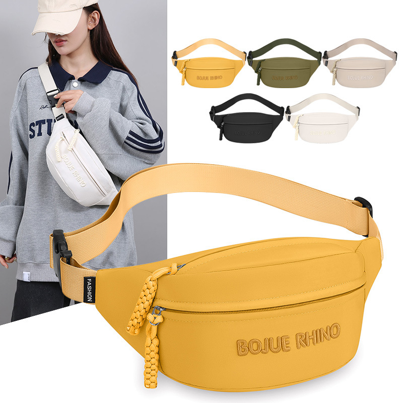 Sportska pojasna torba, ultralaka, kompaktna, unisex, nosena preko tijela, Oxford plat, prozračna, za aktivnosti na otvorenom