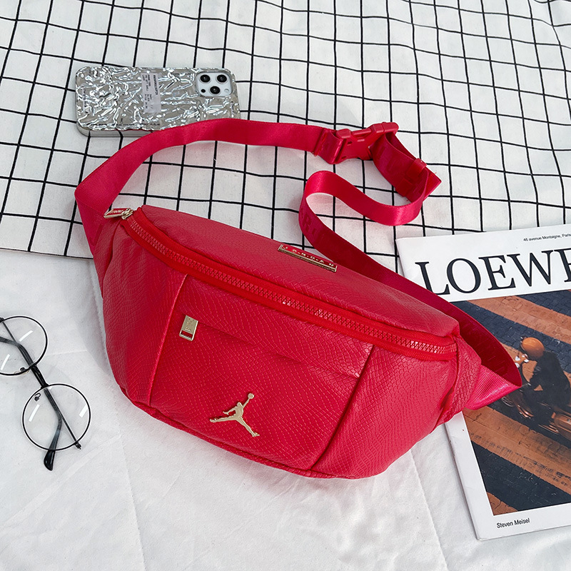 Muška PU torba za struk, crossbody dizajn, prozračna i vodootporna tkanina, mladi kampus stil, uzorak osobe, podstava od poliestera