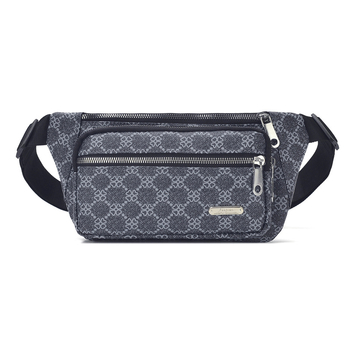 Uniszex deréktáska — Többszintes tároló rekesz telefontartóval, vízálló PU bőr, márka Niu wuzhou, 8 hüvelykes tablet kompatibilis