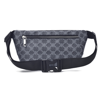 Uniszex deréktáska — Többszintes tároló rekesz telefontartóval, vízálló PU bőr, márka Niu wuzhou, 8 hüvelykes tablet kompatibilis