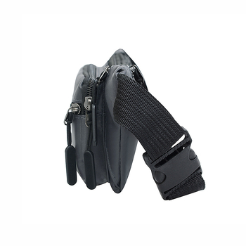 Férfi deréktáska — nagy kapacitású, vízálló poliészter, Oxford béléssel, városi egyszerű stílus, ideális szabadidős utazásokhoz (2025 tavasz)