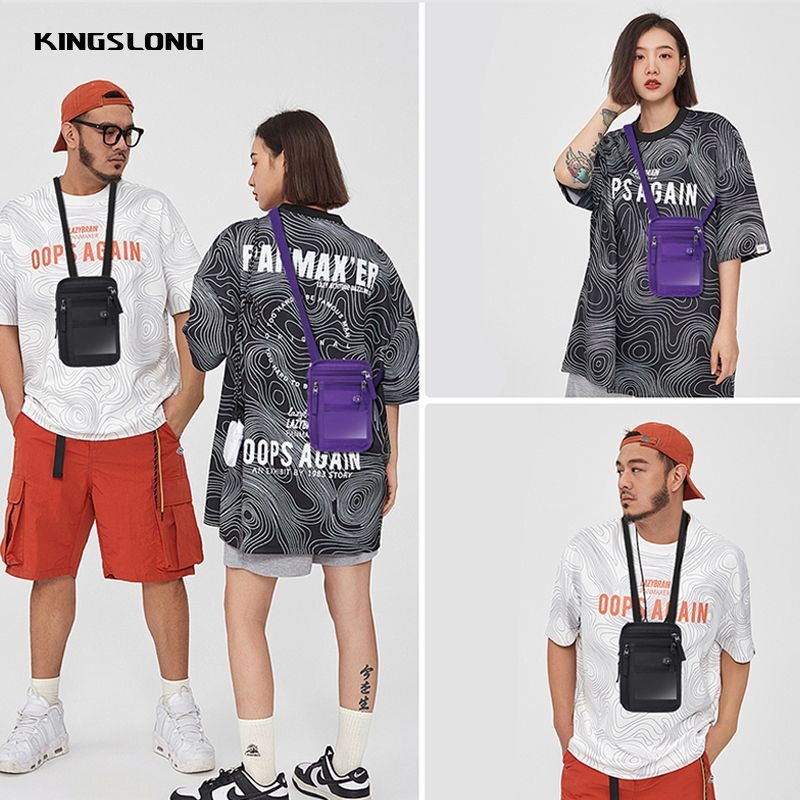 Putna crossbody torba s RFID zaštitom za putovnicu i telefon — materijal 900D drum tkanina, vodootporna, lagana, otporna na habanje