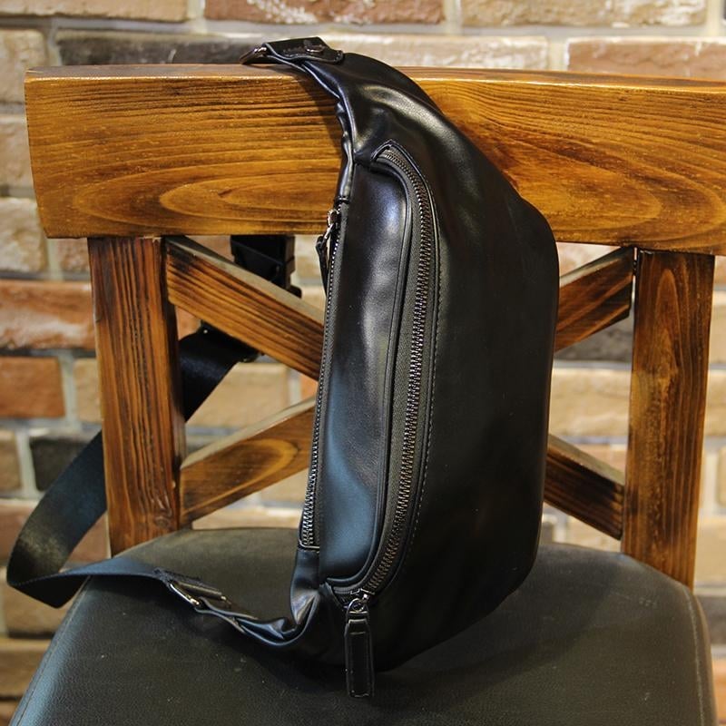 Muška torbica za prsa, ulični stil, PU koža, model XM20444-Chest Bag, Fairy Wood, otporna na habanje