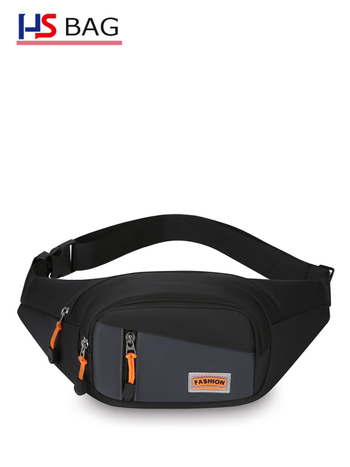 Geantă de talie pentru bărbați, outdoor: rezistentă la apă, rezistentă la uzură, cu capacitate mare, din Oxford, curea crossbody pentru călătorii