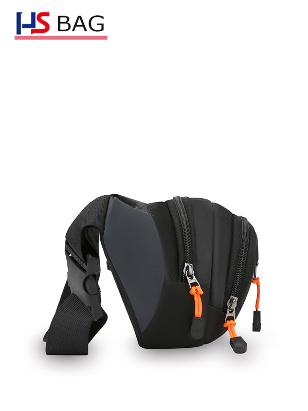 Geantă de talie pentru bărbați, outdoor: rezistentă la apă, rezistentă la uzură, cu capacitate mare, din Oxford, curea crossbody pentru călătorii