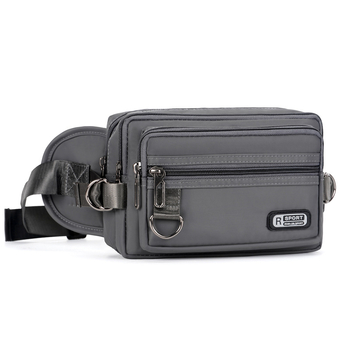 Borsetă bărbătească din Oxford, impermeabilă, buzunar pentru dispozitiv de 8 inci, stil stradal crossbody