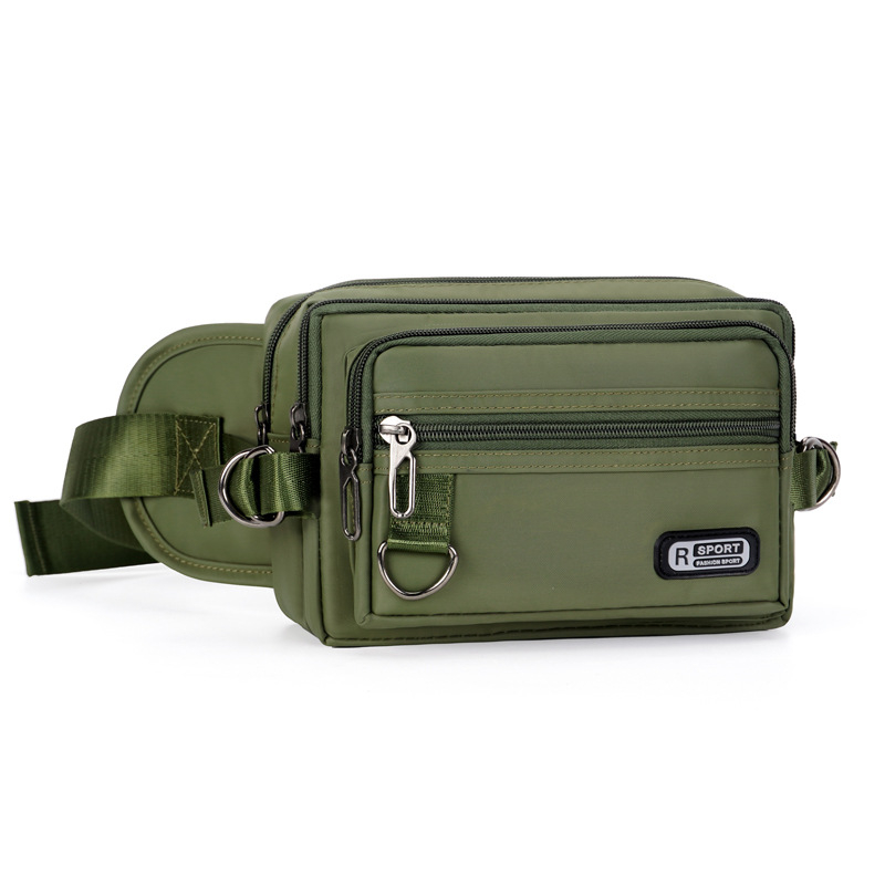 Borsetă bărbătească din Oxford, impermeabilă, buzunar pentru dispozitiv de 8 inci, stil stradal crossbody