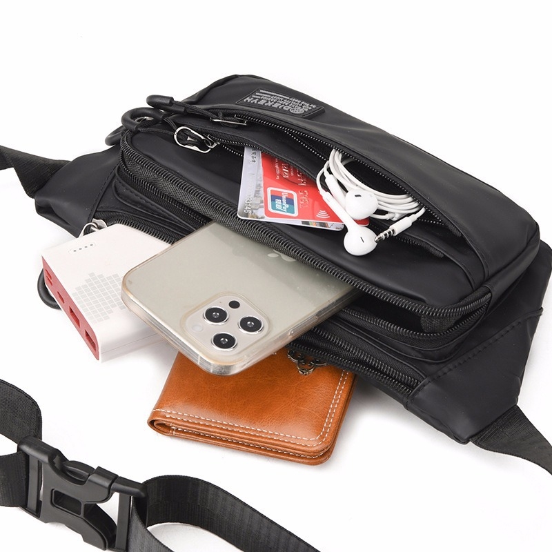 Crossbody sportska pojas torba – Oxford tkanina, vodootporna, otporna na habanje, unisex, za vanjsku upotrebu