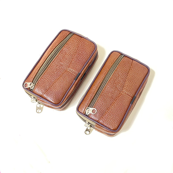 Geantă talie din piele PU pentru telefon, impermeabilă, căptușeală din nailon, model cu litere, compatibilă cu dispozitiv de 8 inch